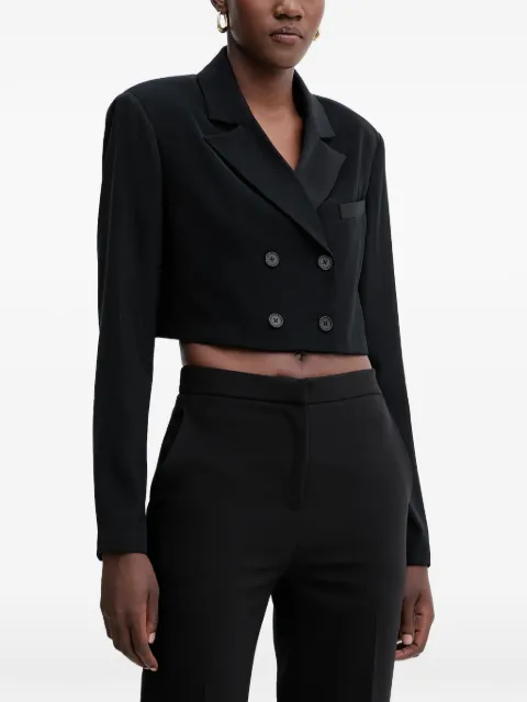 FRACOMINA button cropped blazer