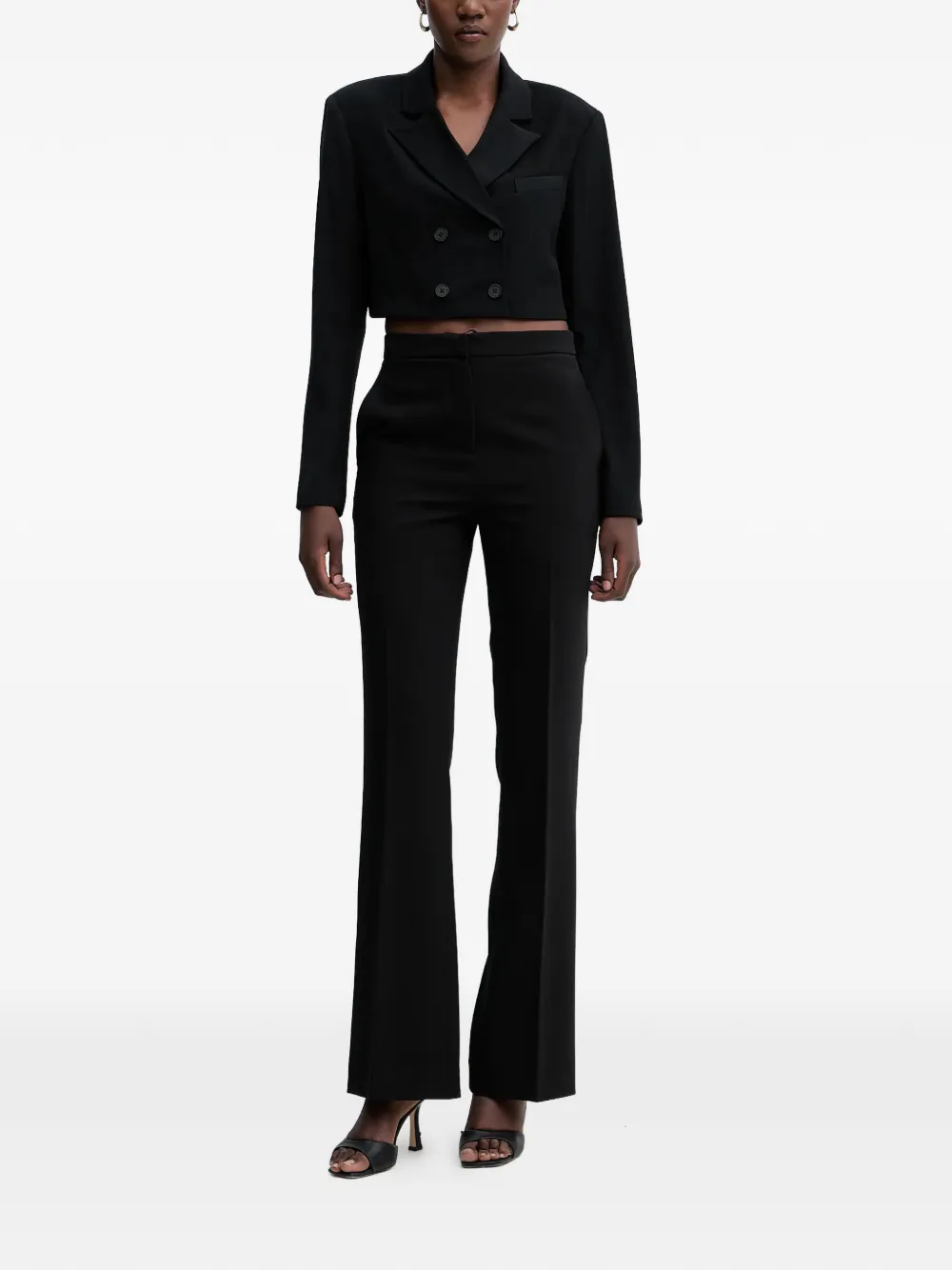 FRACOMINA button cropped blazer | Chamarras cortas | Image 2