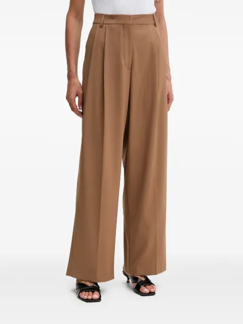 FRACOMINA pleated wide-leg trousers