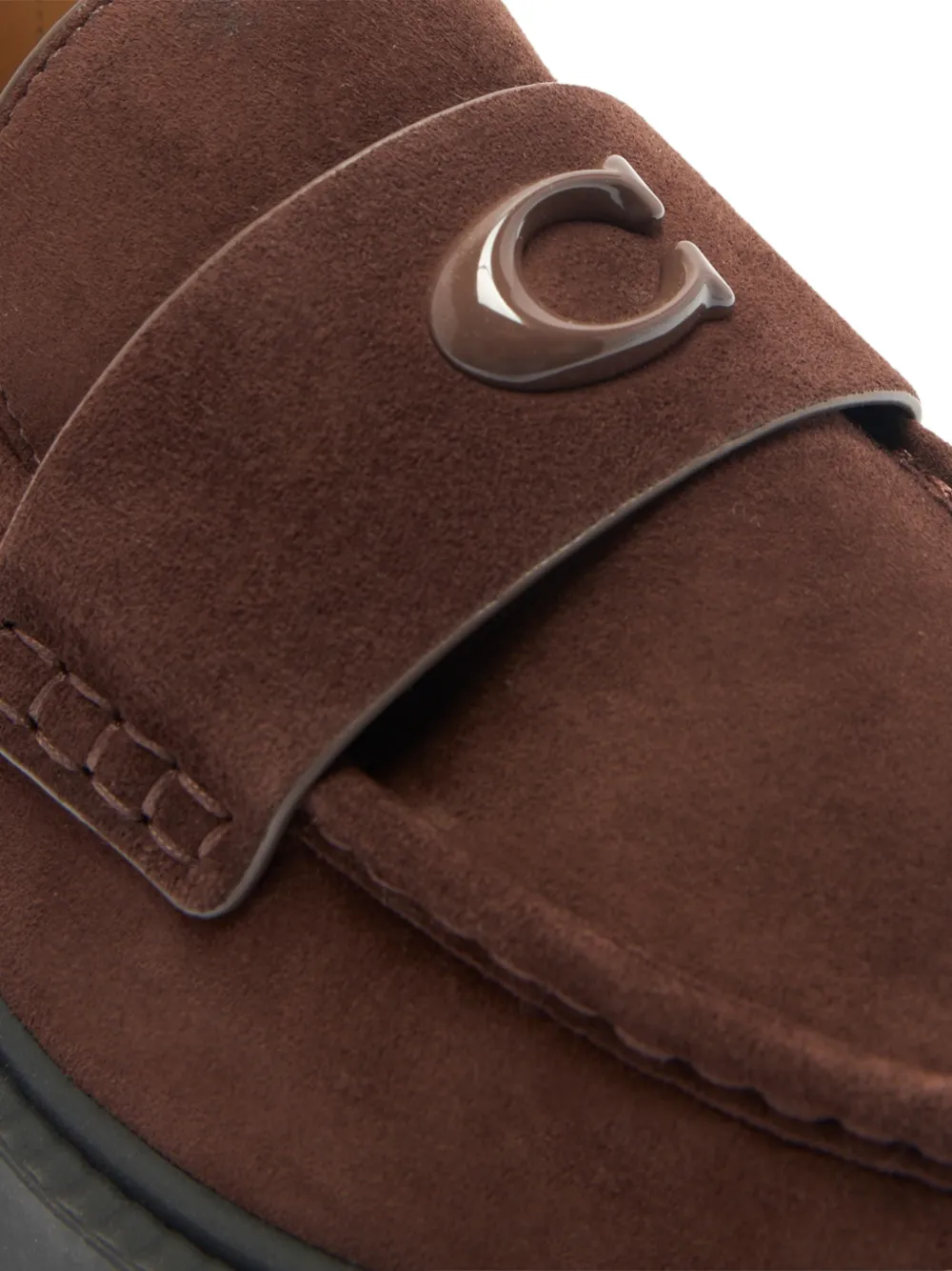 Coach Suède loafers Bruin