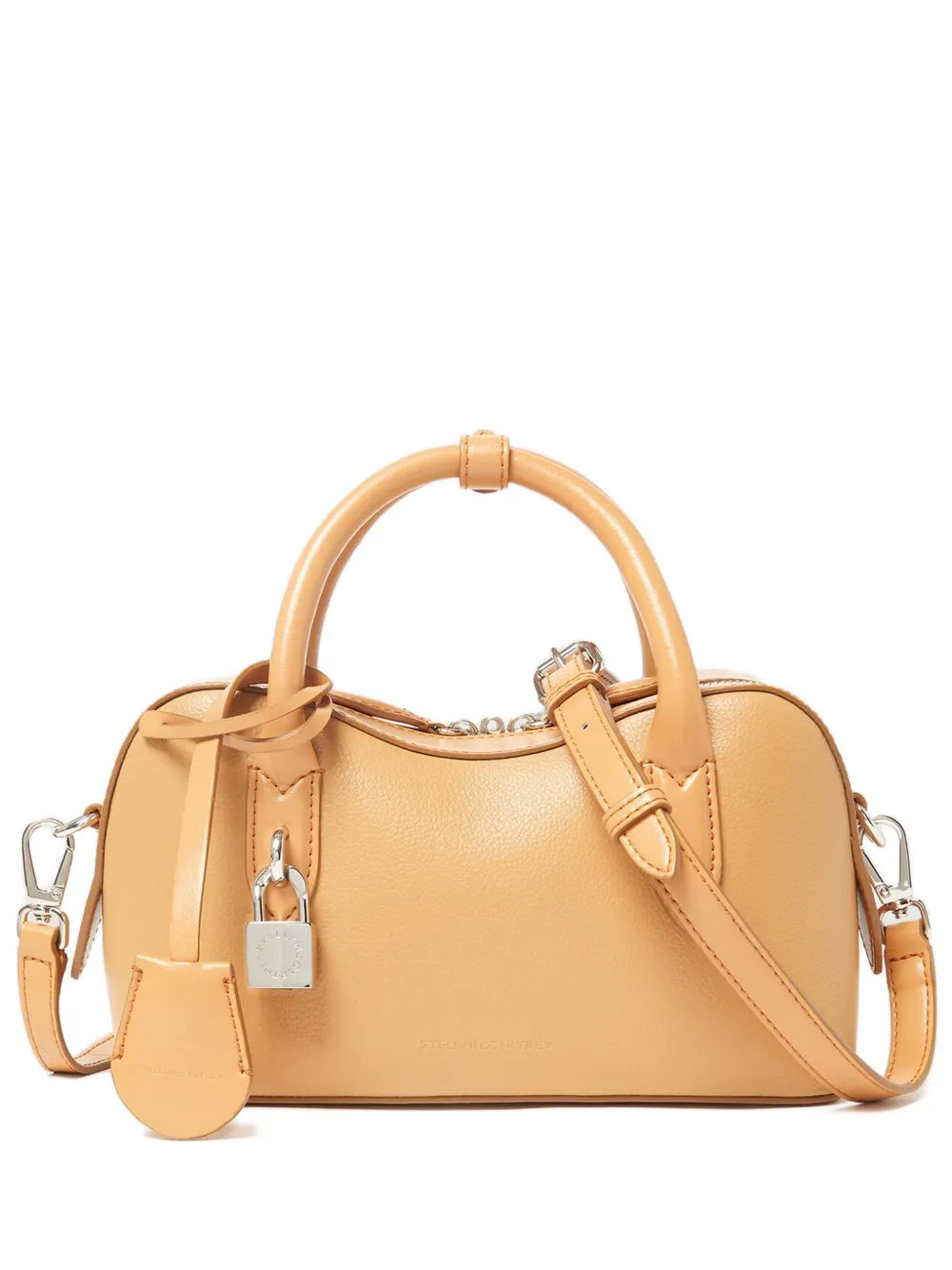 Stella McCartney small Ryder padlock-detail tote bag - Neutrals