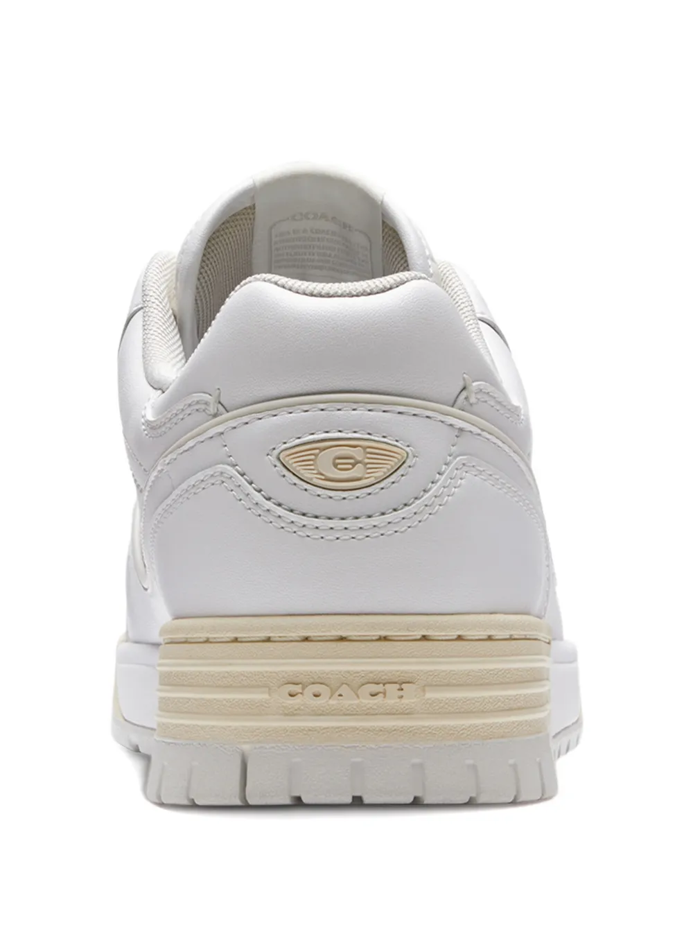 Coach Sneakers met logopatch Wit