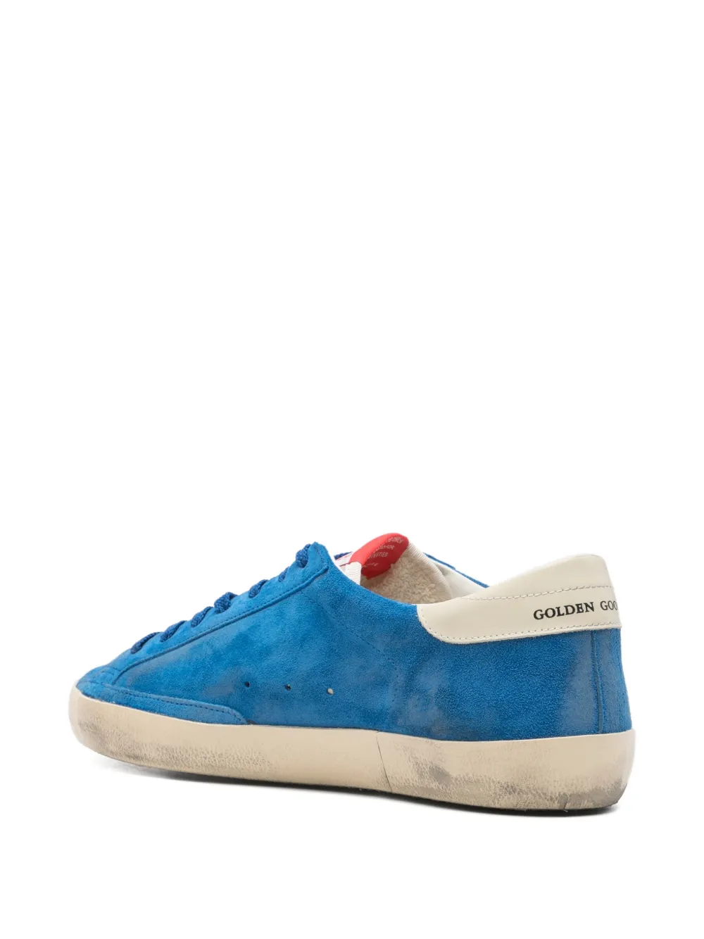 Golden Goose Grafische sneakers met ster Blauw