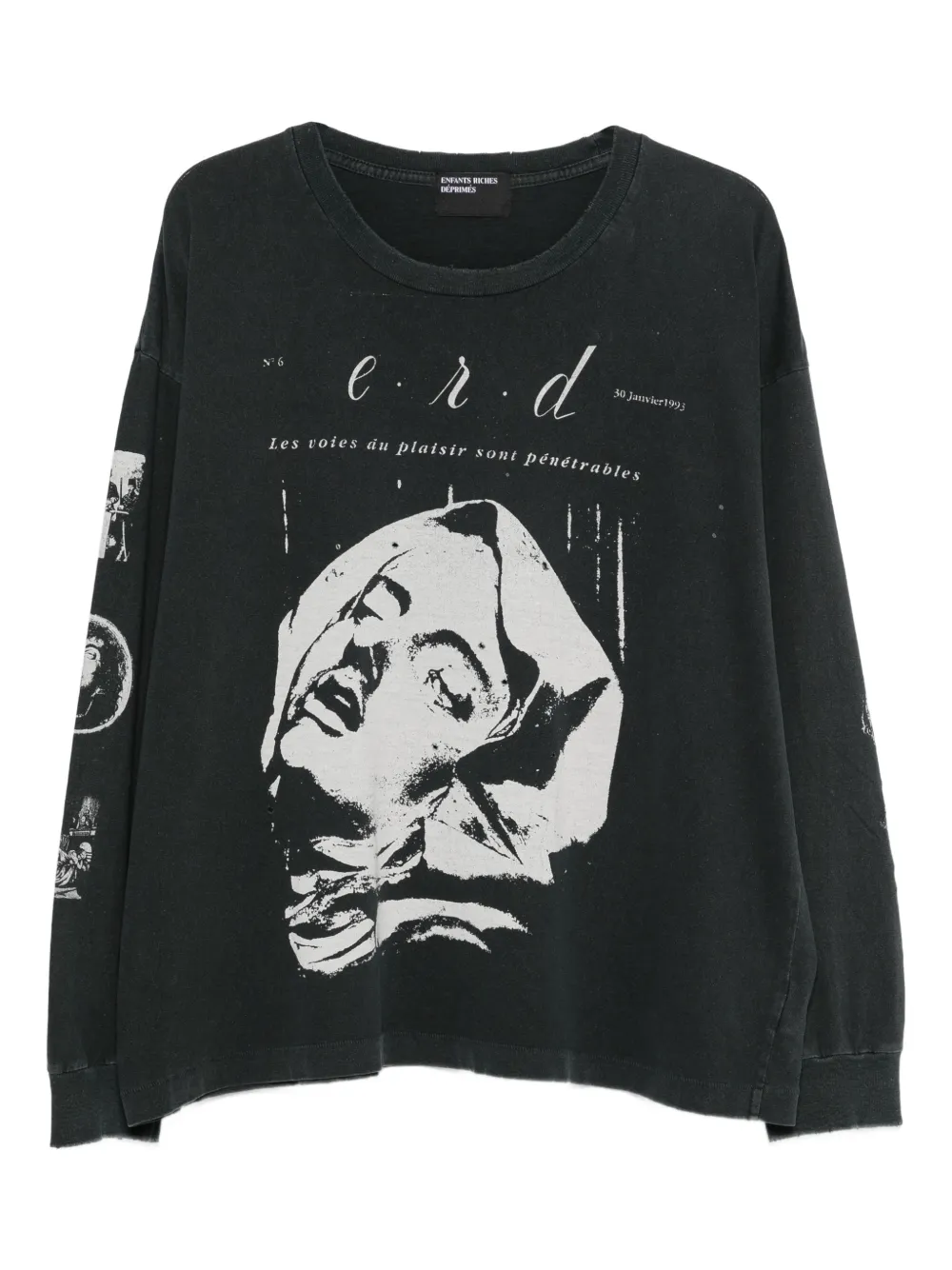 Enfants Riches Déprimés graphic long-sleeve T-shirt - Nero