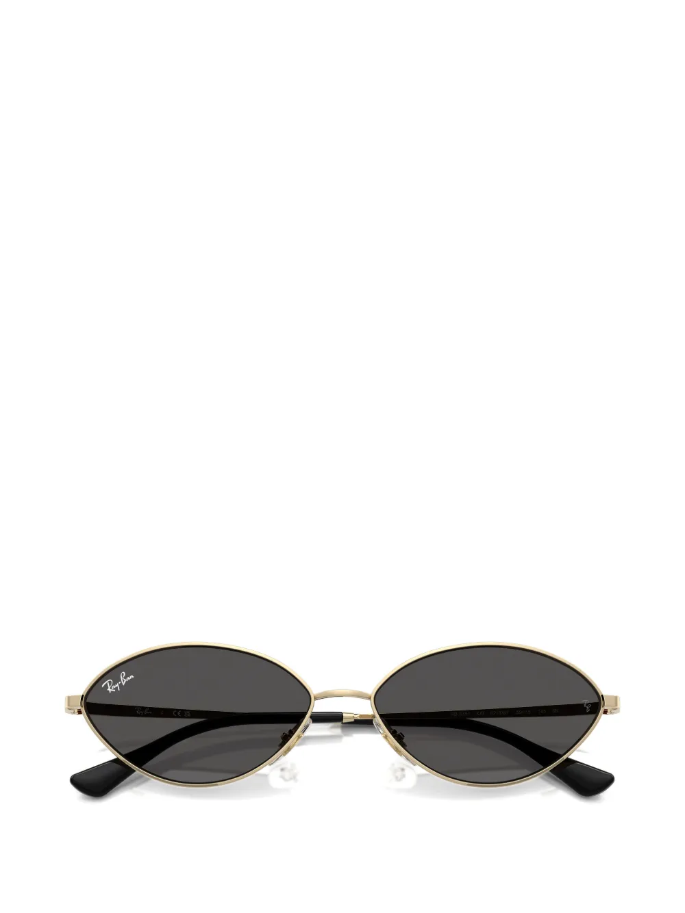 Ray-Ban Zonnebril met geometrisch montuur Goud