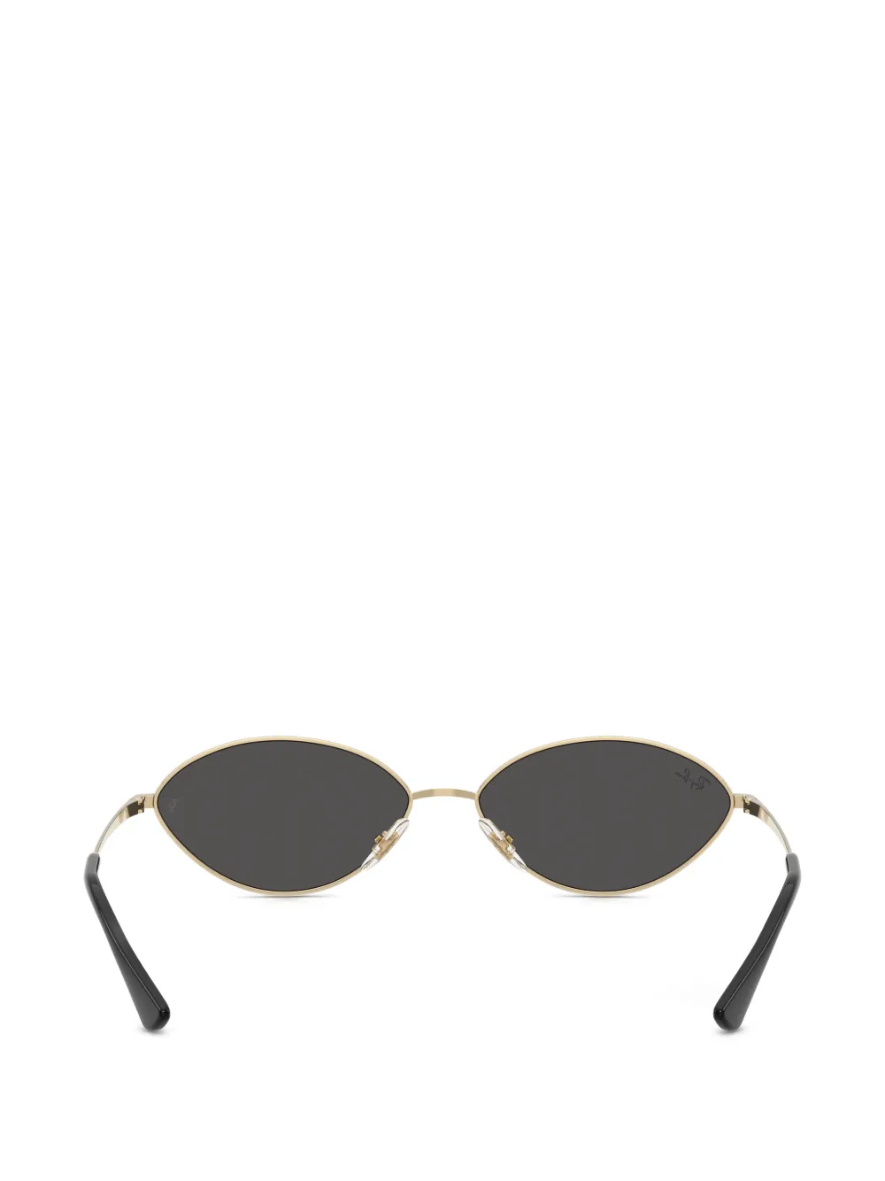 Ray-Ban Zonnebril met geometrisch montuur Goud