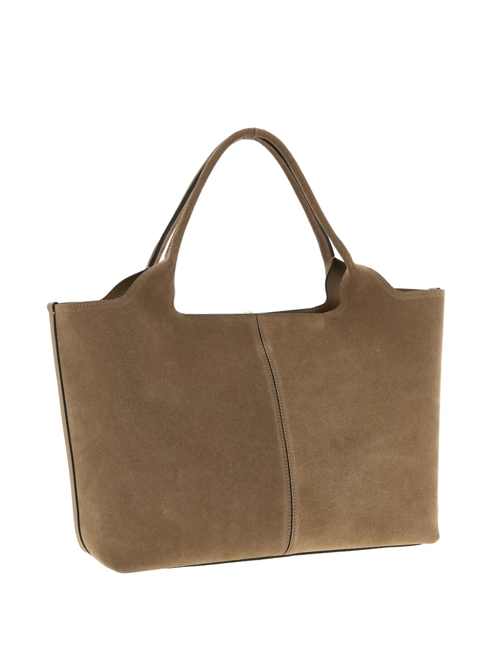 Tod's suede tote bag - Bruin