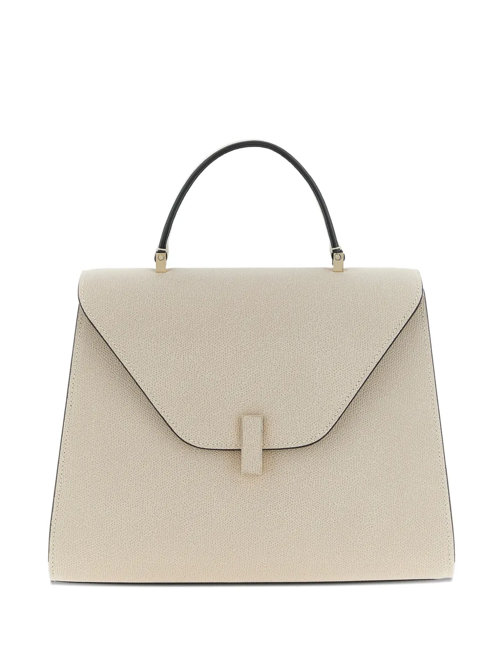 Valextra large Iside flap leather tote bag | Neutrals | Image 1