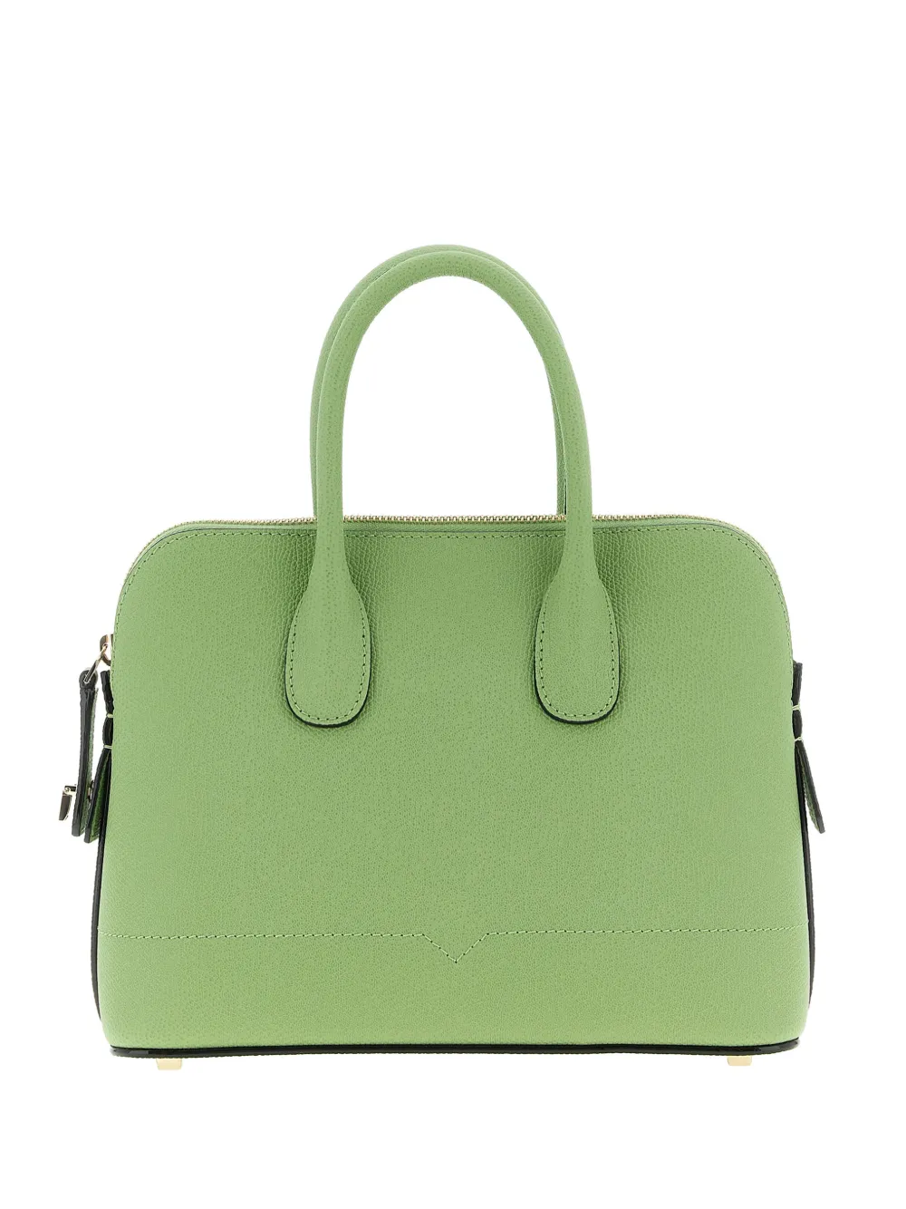 Valextra  mini Mylogo bowling tote bag | Green | Image 1