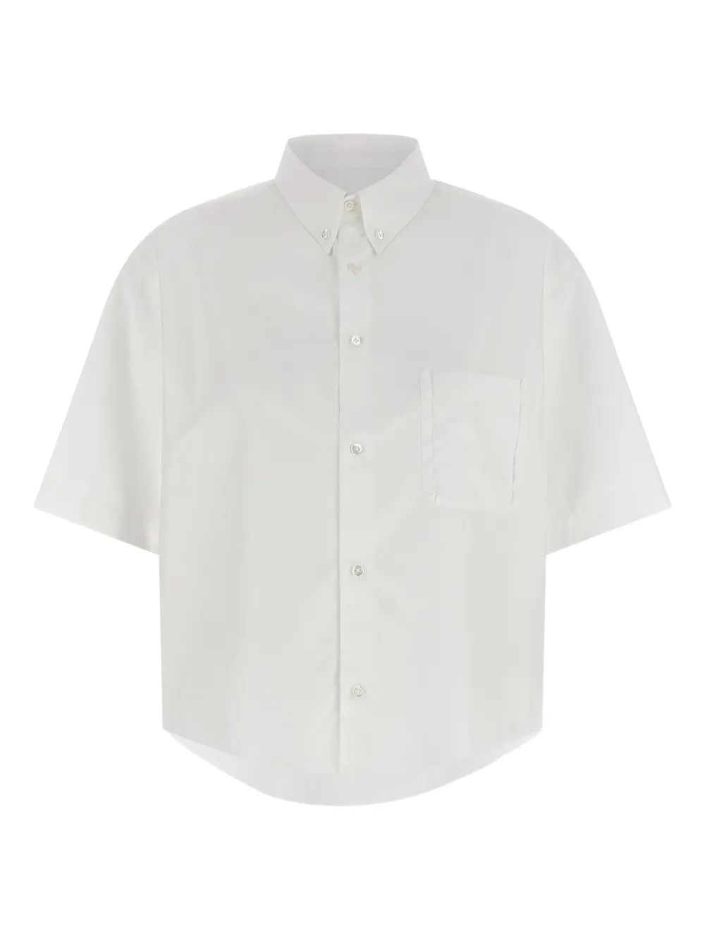 Maison Margiela asymmetric shirt - Bianco