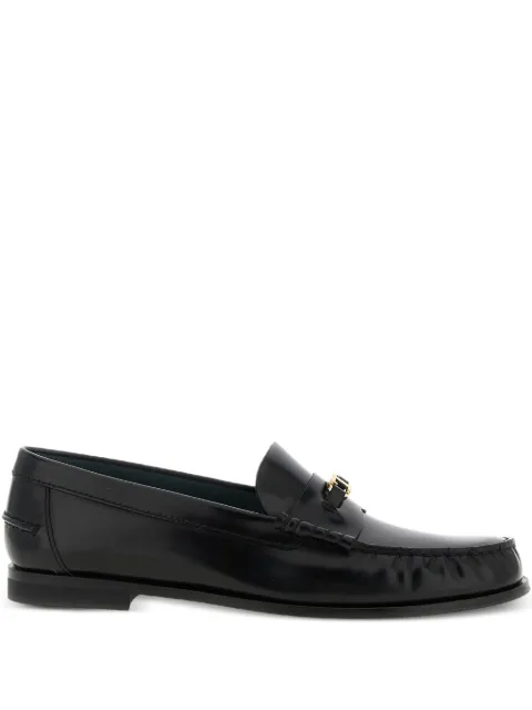 Tod's hardware-leather loafers