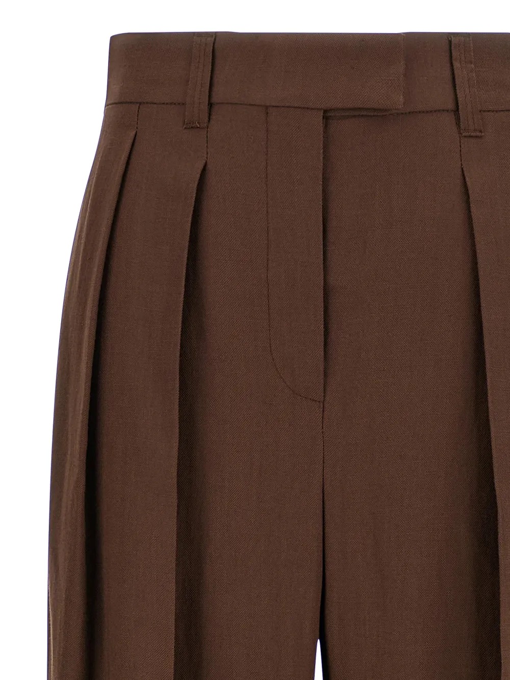 Brunello Cucinelli Plooibroek Bruin