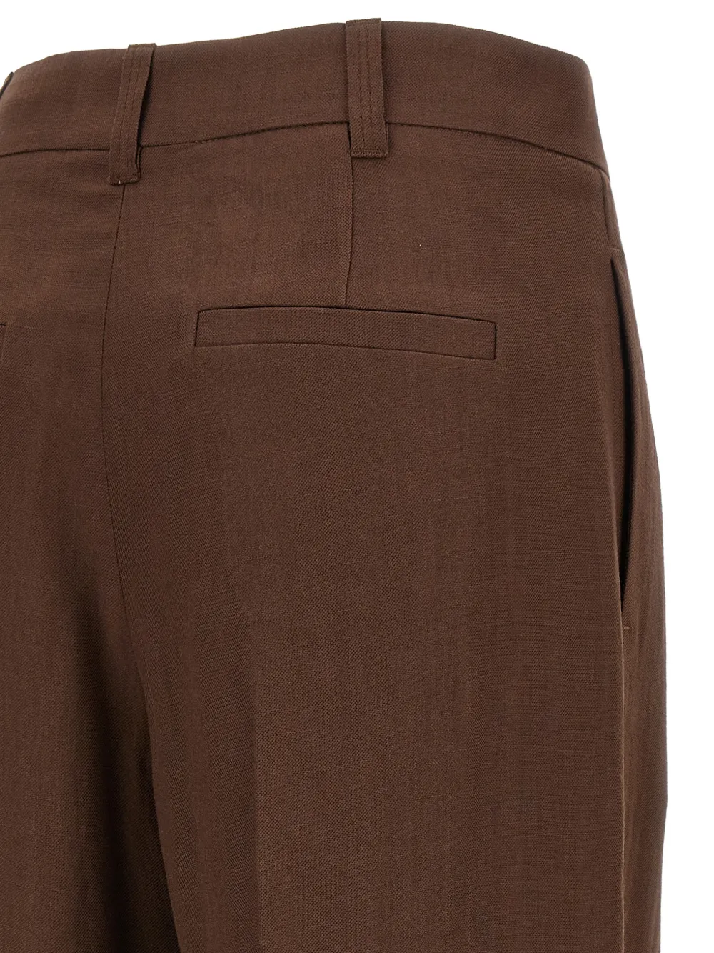 Brunello Cucinelli Plooibroek Bruin