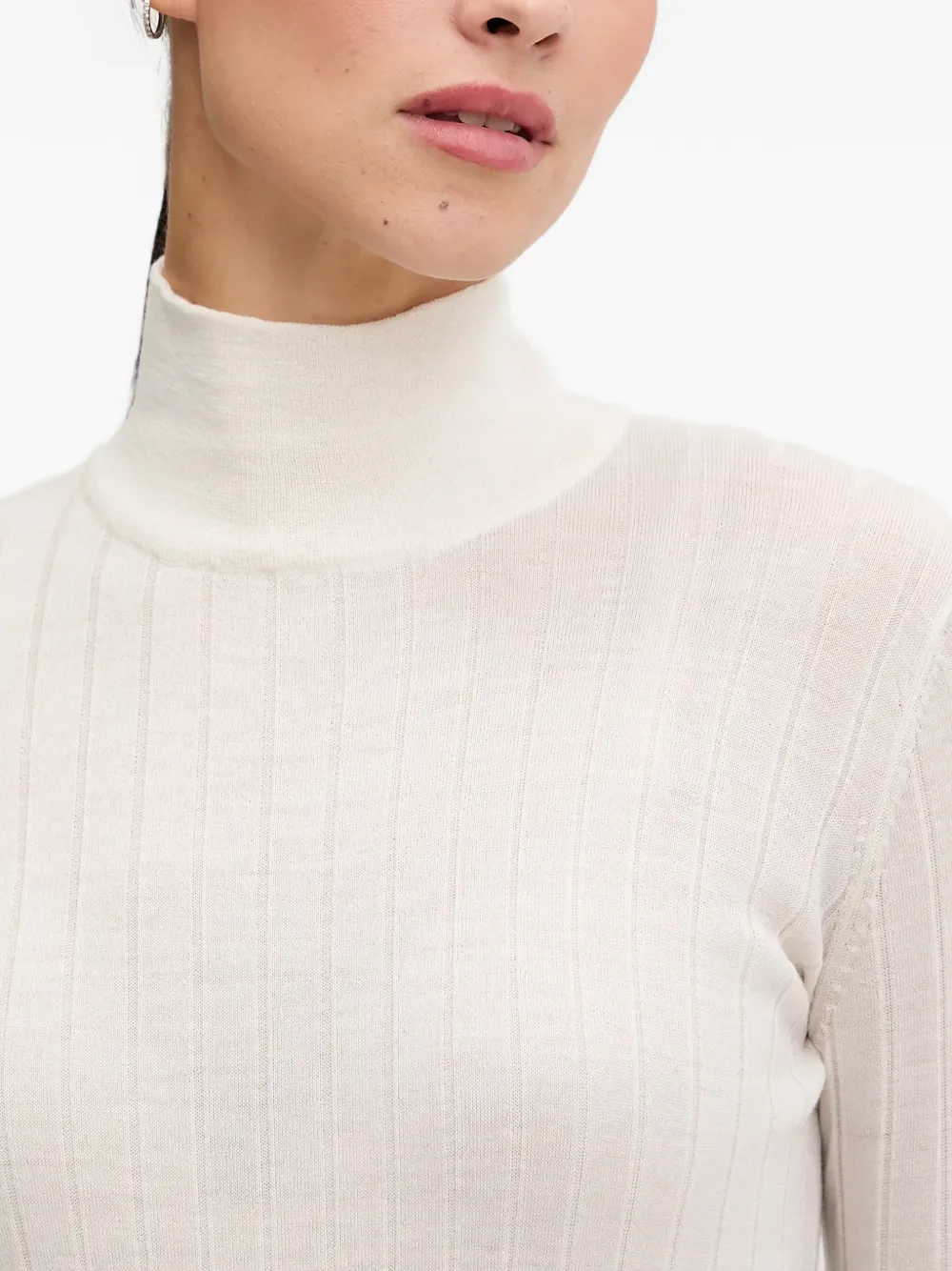 Colmar Geribbelde coltrui Beige