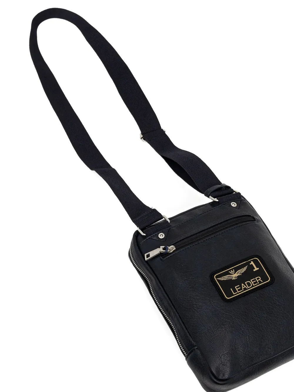 Aeronautica Militare Messengertas met rits en applicatie Blauw