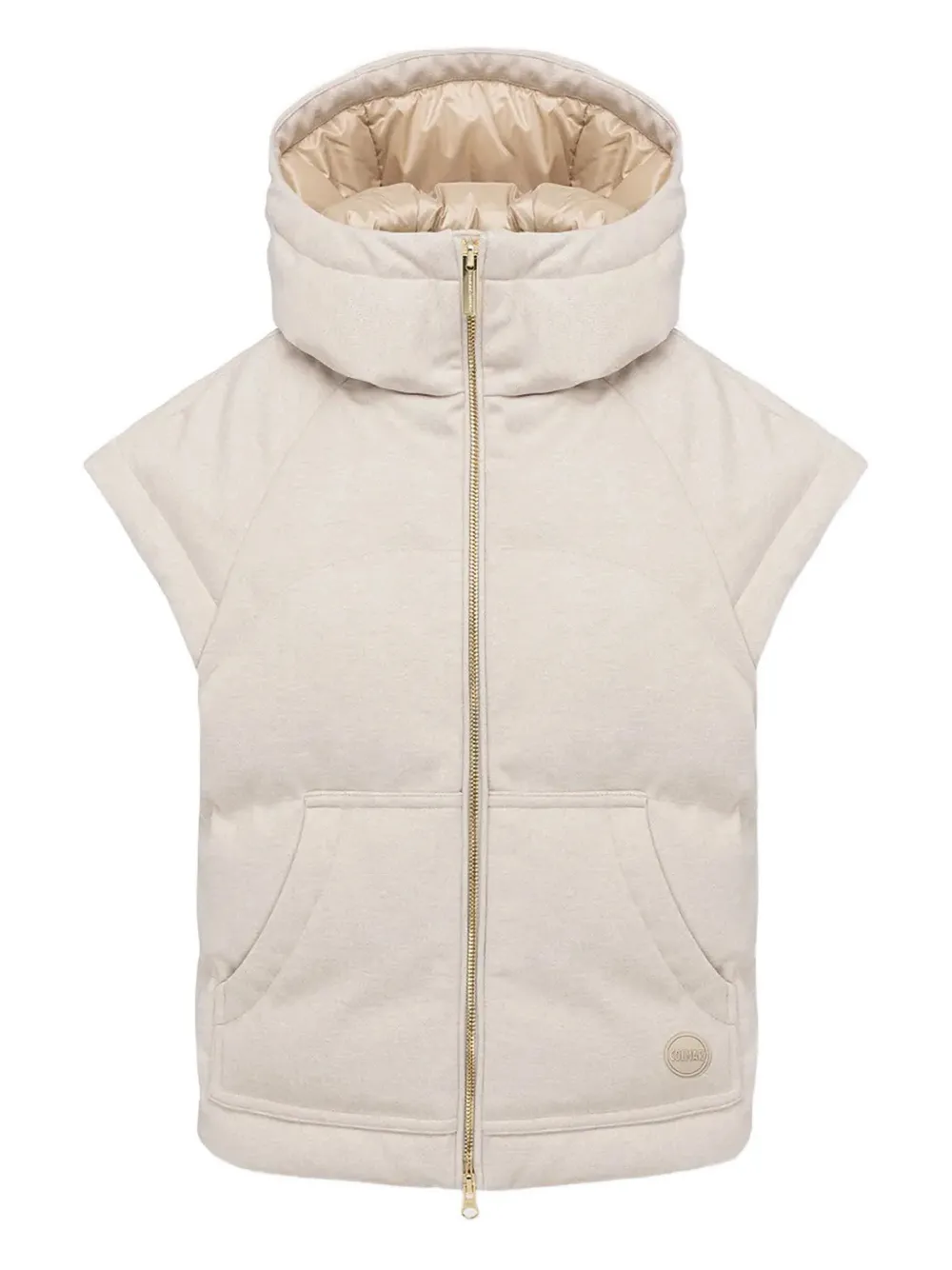 Colmar hooded padded gilet - Toni neutri