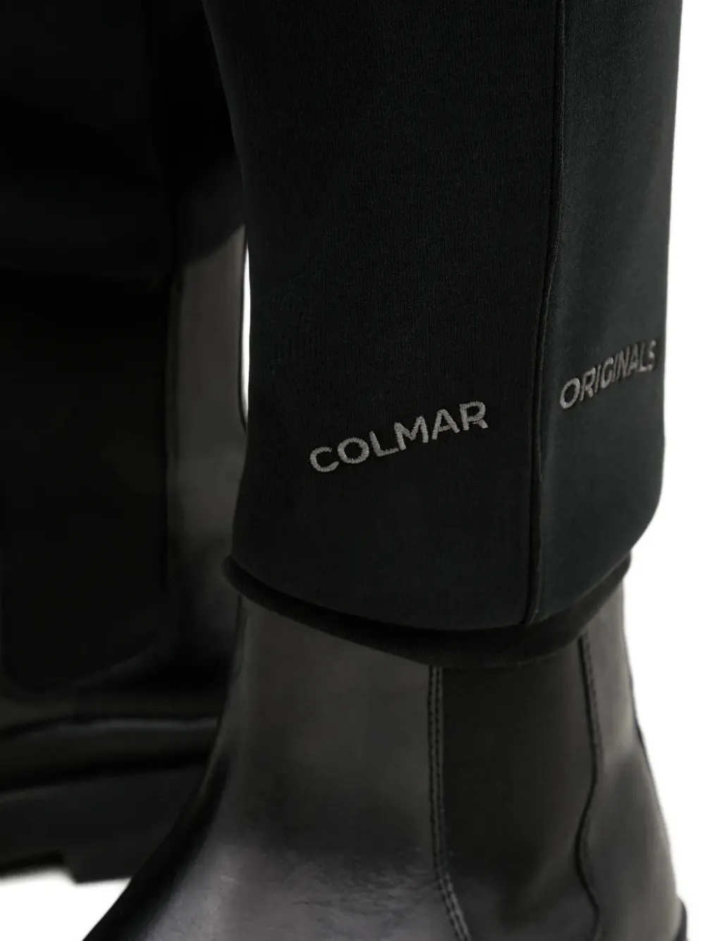Colmar Trainingsbroek met geborduurd logo Zwart