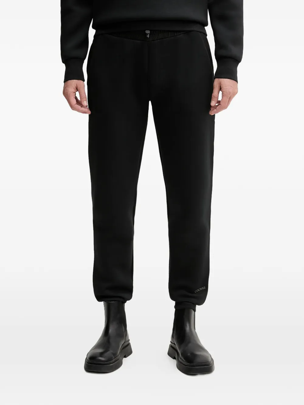 Colmar logo-embroidered track pants - Nero