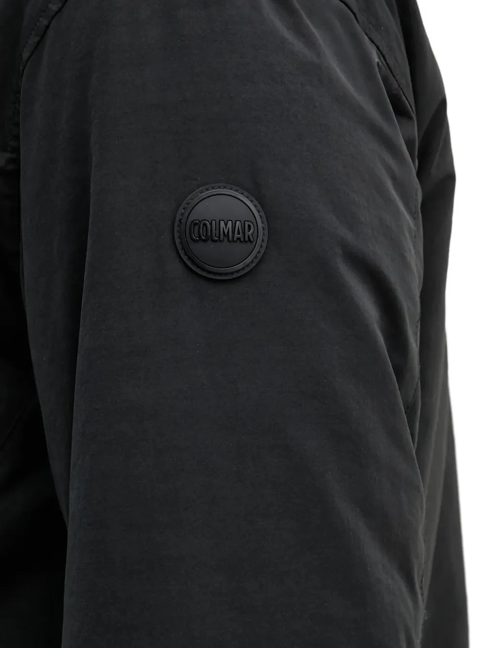 Colmar Jack met capuchon en logopatch Zwart