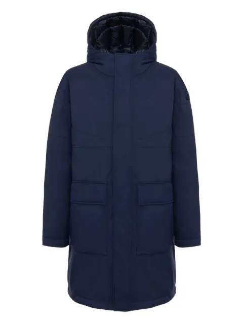 Colmar hooded flap-pocket coat