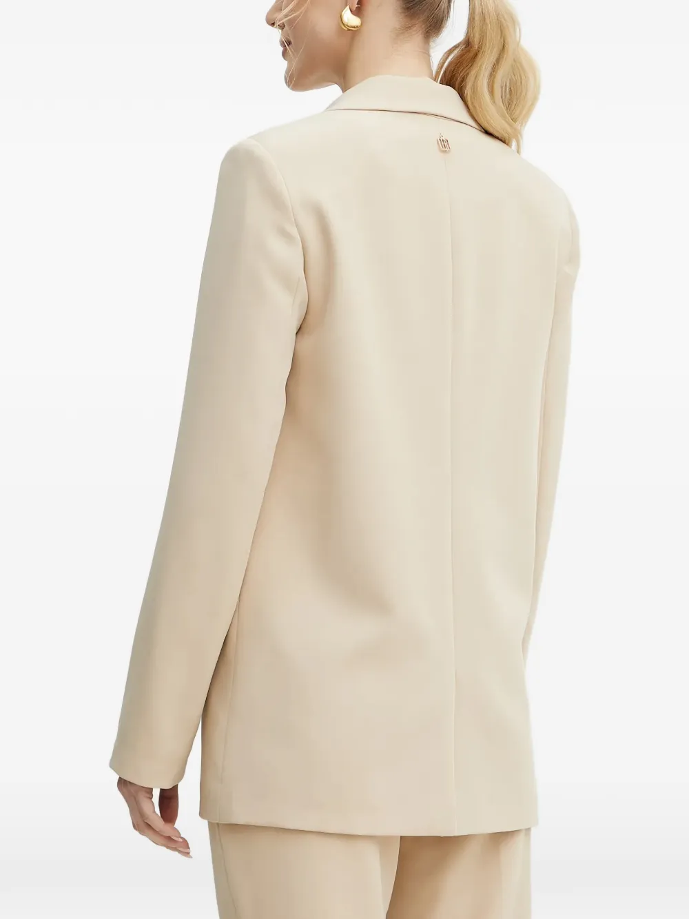  Fracomina Button Detail Blazer - Neutrals 
