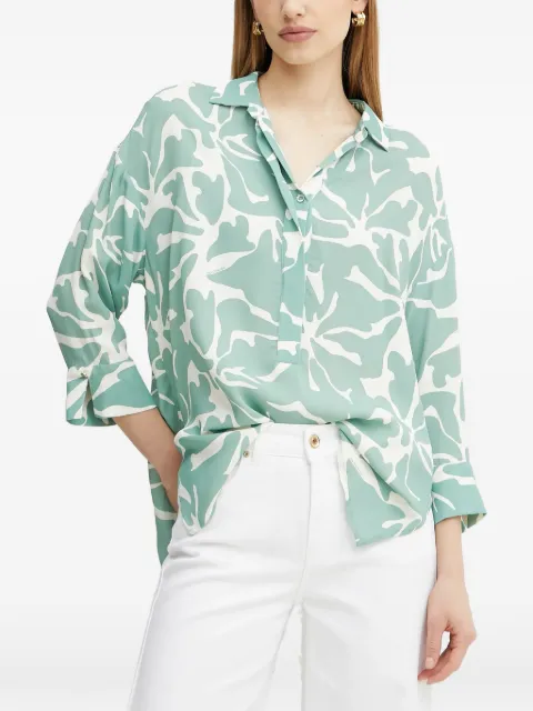 FRACOMINA flowery pattern blouse