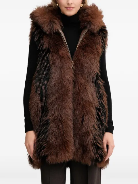 FRACOMINA hooded zip jacket