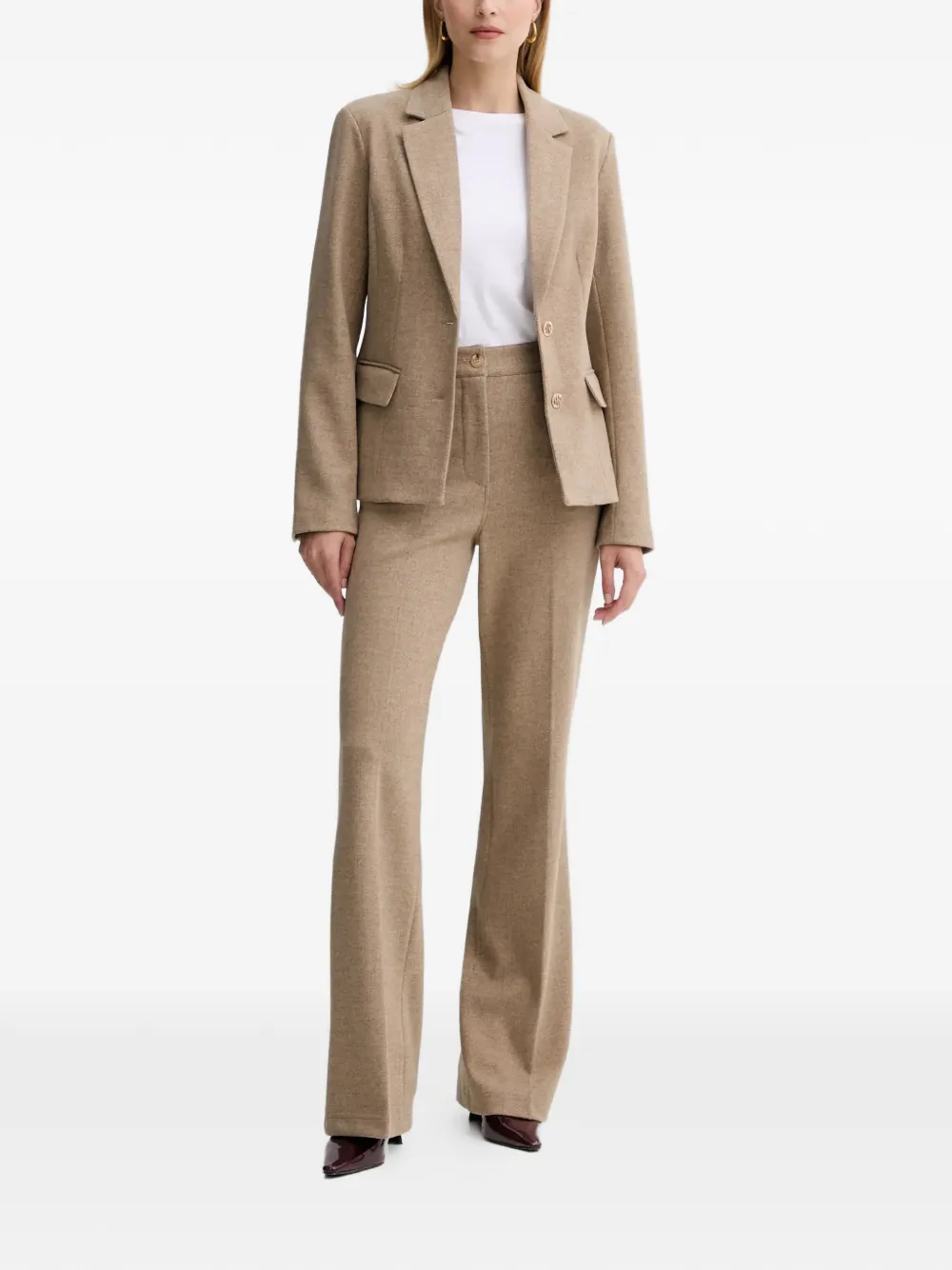  Fracomina Button Notch-lapel Blazer - Neutrals 