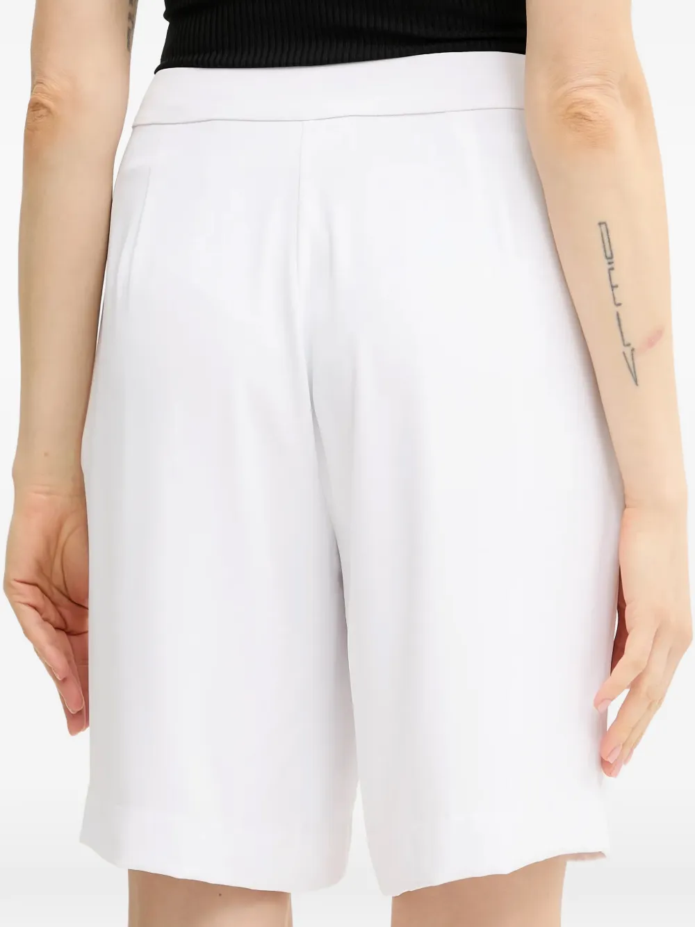  Fracomina Shorts Con Catena - Bianco 