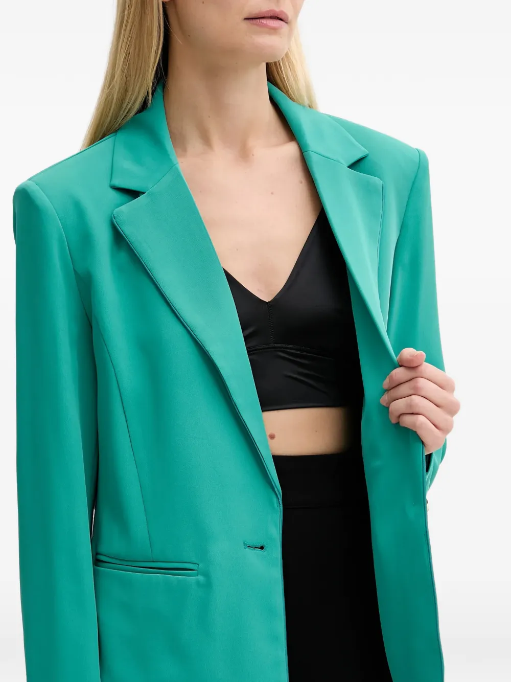FRACOMINA Blazer met knopen Groen