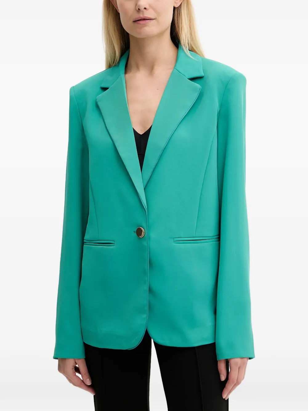 FRACOMINA buttoned blazer - Grün