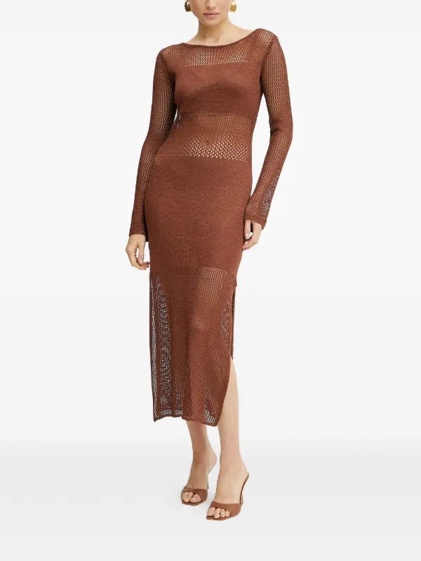 fracomina long dress Long women's dresses