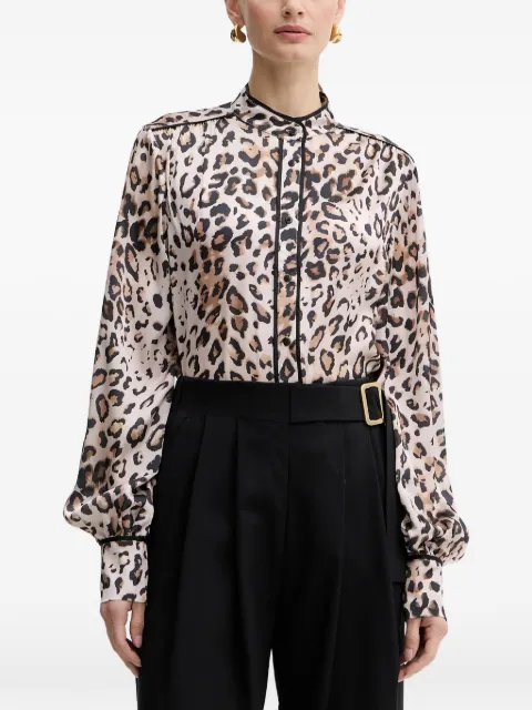 FRACOMINA animal-print blouse