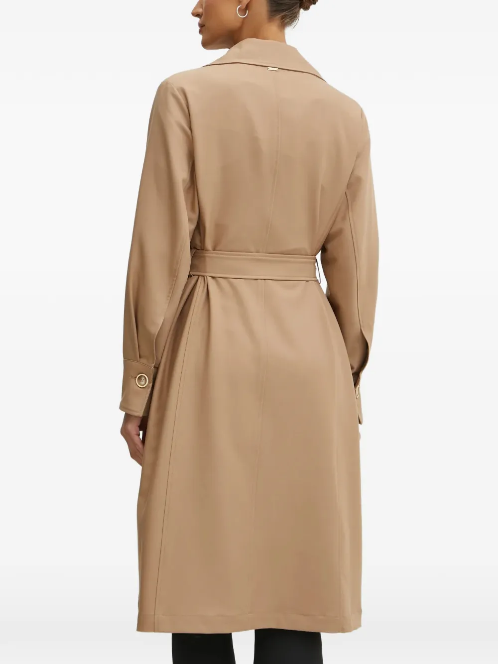  Fracomina Belted Trench Coat - Neutrals 