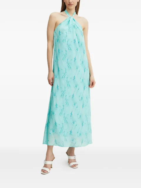 FRACOMINA halterneck tie dress