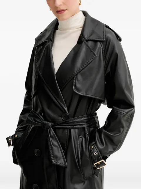 FRACOMINA belt buckle coat