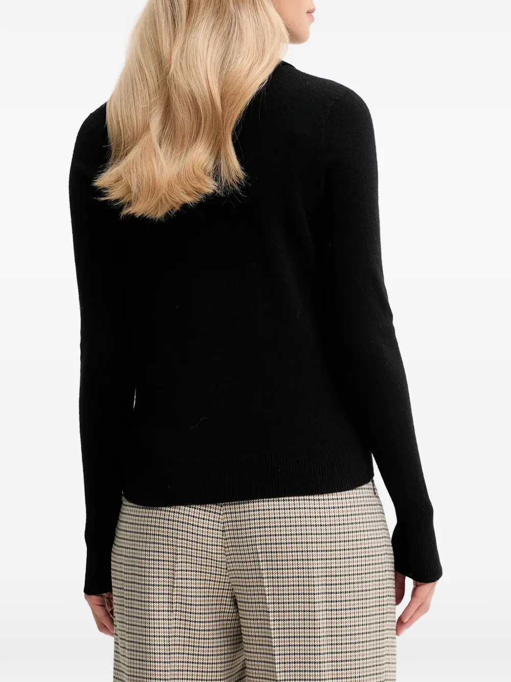  Fracomina Wool Sweater - Black 