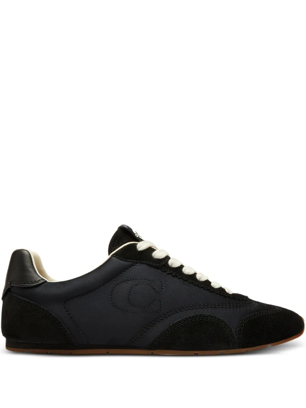 Coach panelled sneakers Zwart