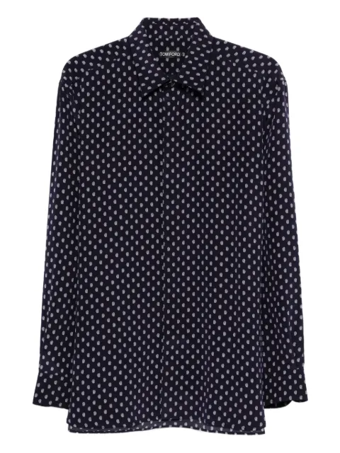 TOM FORD ペイズリー シャツ