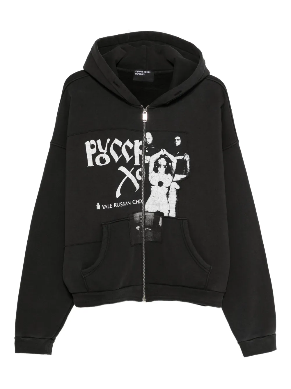 Enfants Riches Déprimés graphic hooded sweatshirt - Nero