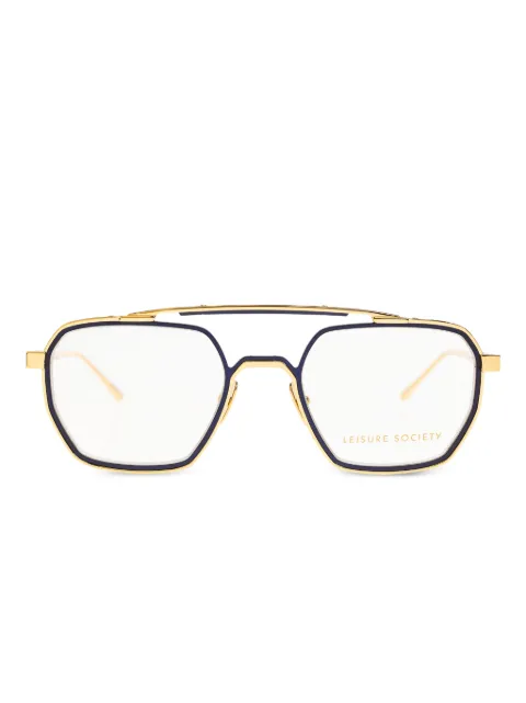 Leisure Society 빅터 기하학 탑 바 안경