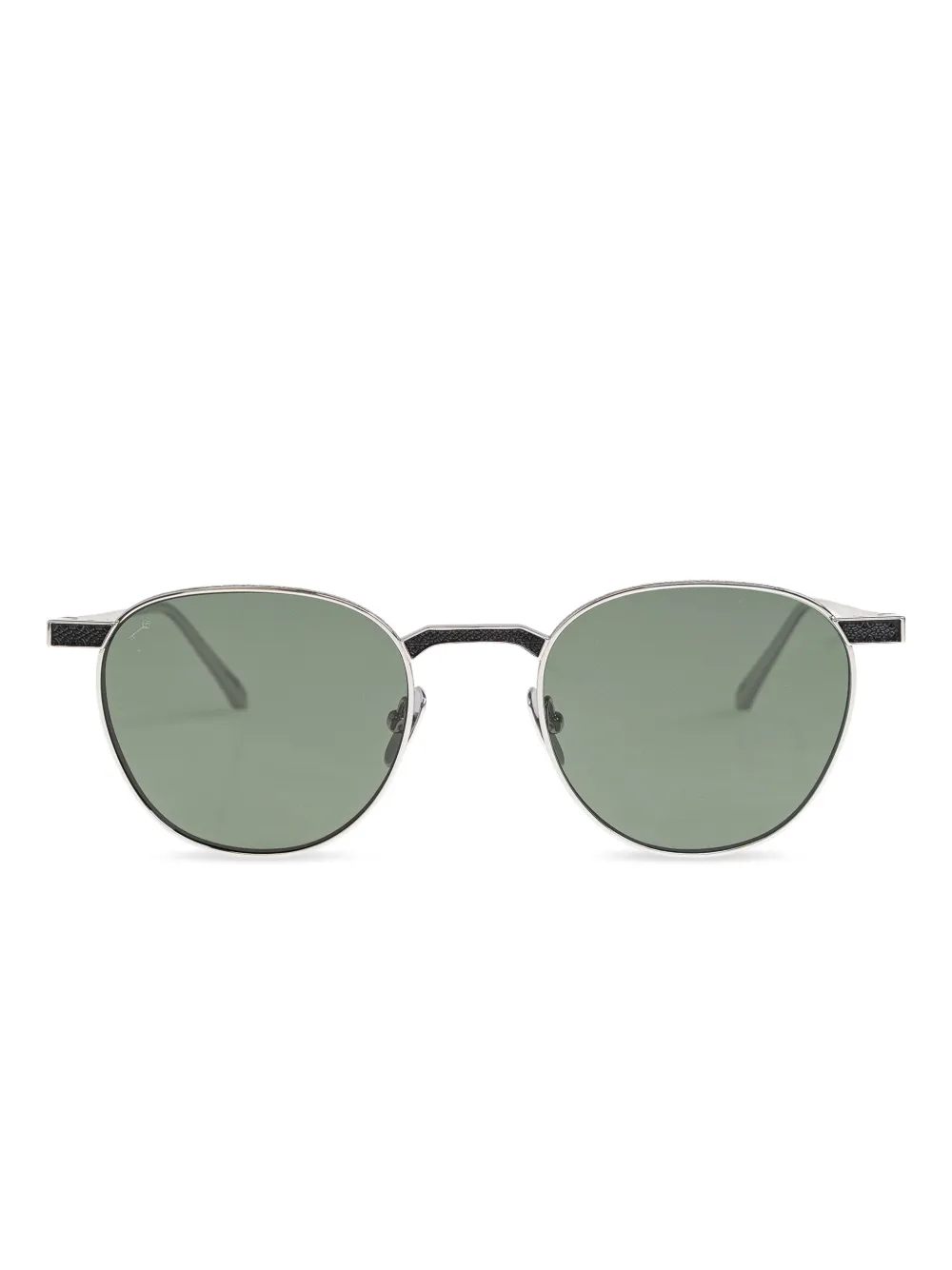 Leisure Society Siena round-frame sunglasses - Argento