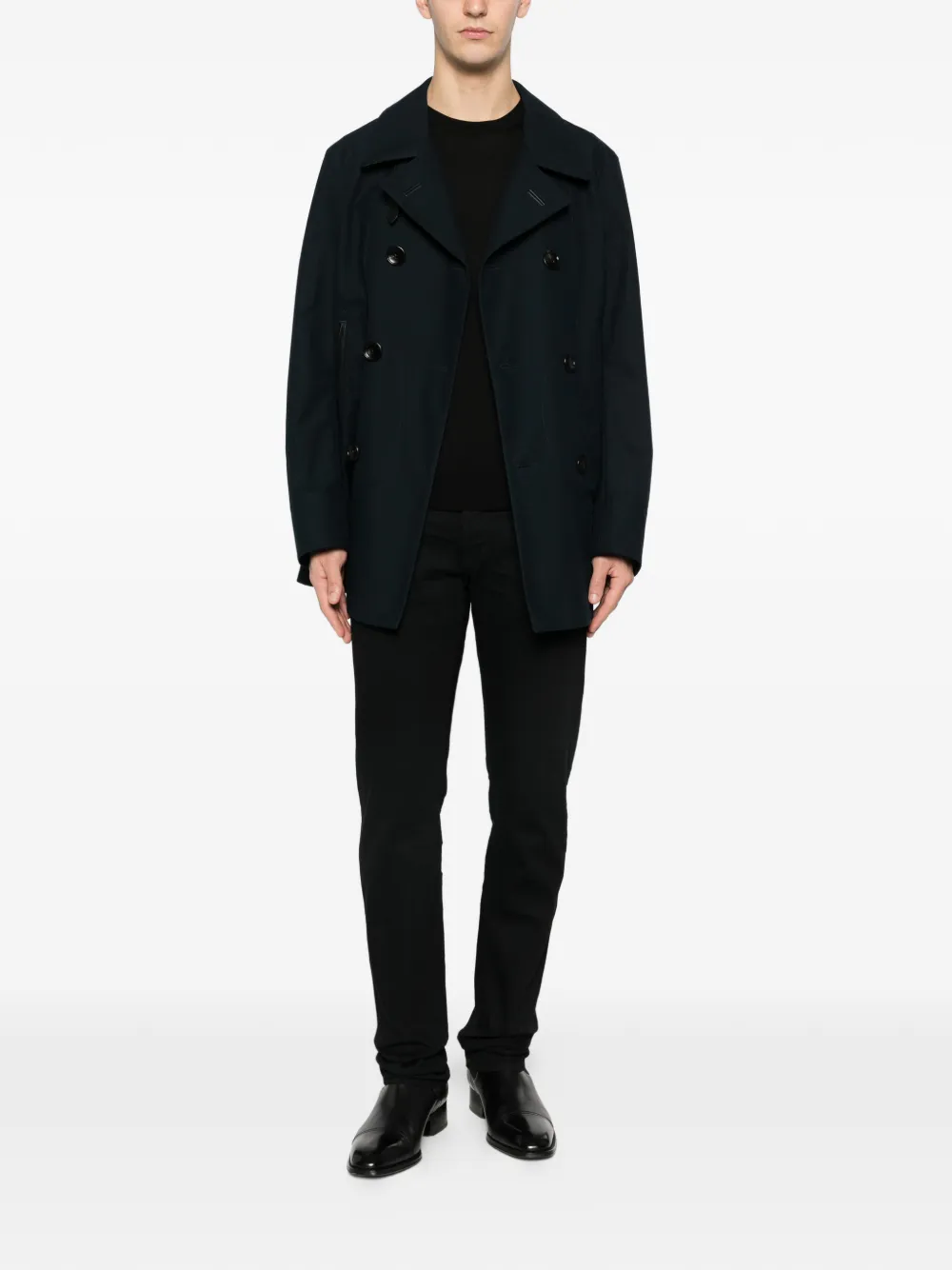 TOM FORD crew-neck top - Zwart