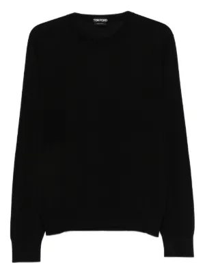 LABEL UNDER CONSTRUCTION / レーベルアンダーコンストラクション | クルーネック ニット プルオーバー | ブラック | メンズ Label Under Construction クルーネック プルオーバー | ブラック
