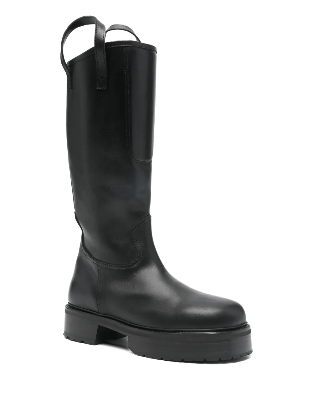 Enfants Riches Déprimés platform leather boots Zwart