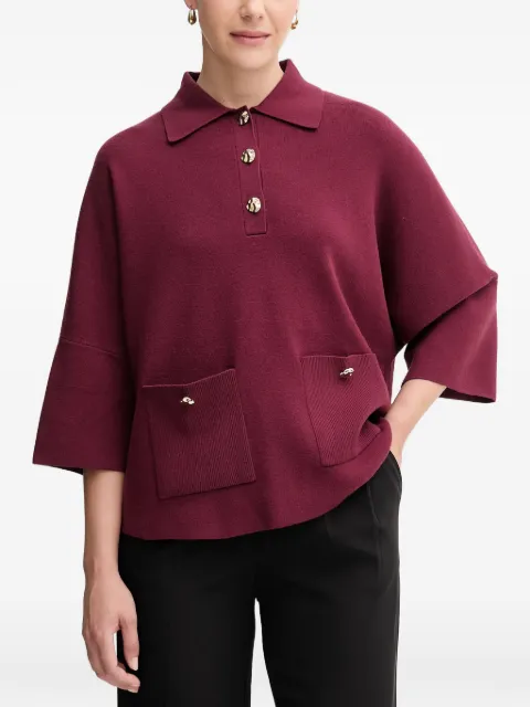 Joseph Ribkoff patch-pocket polo shirt