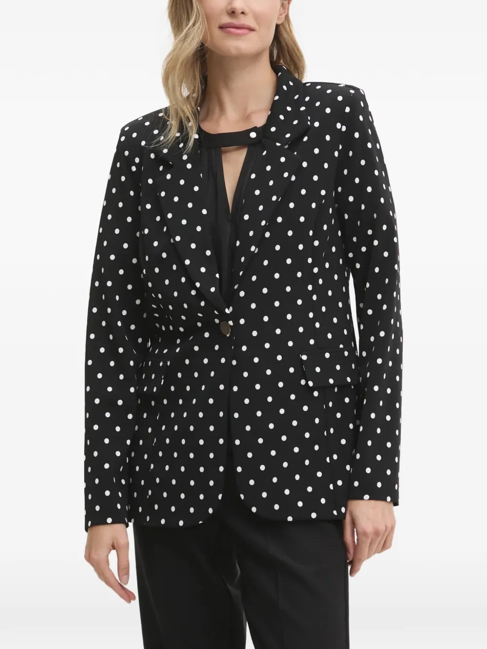 Joseph Ribkoff polka-dot blazer | negro | Image 1