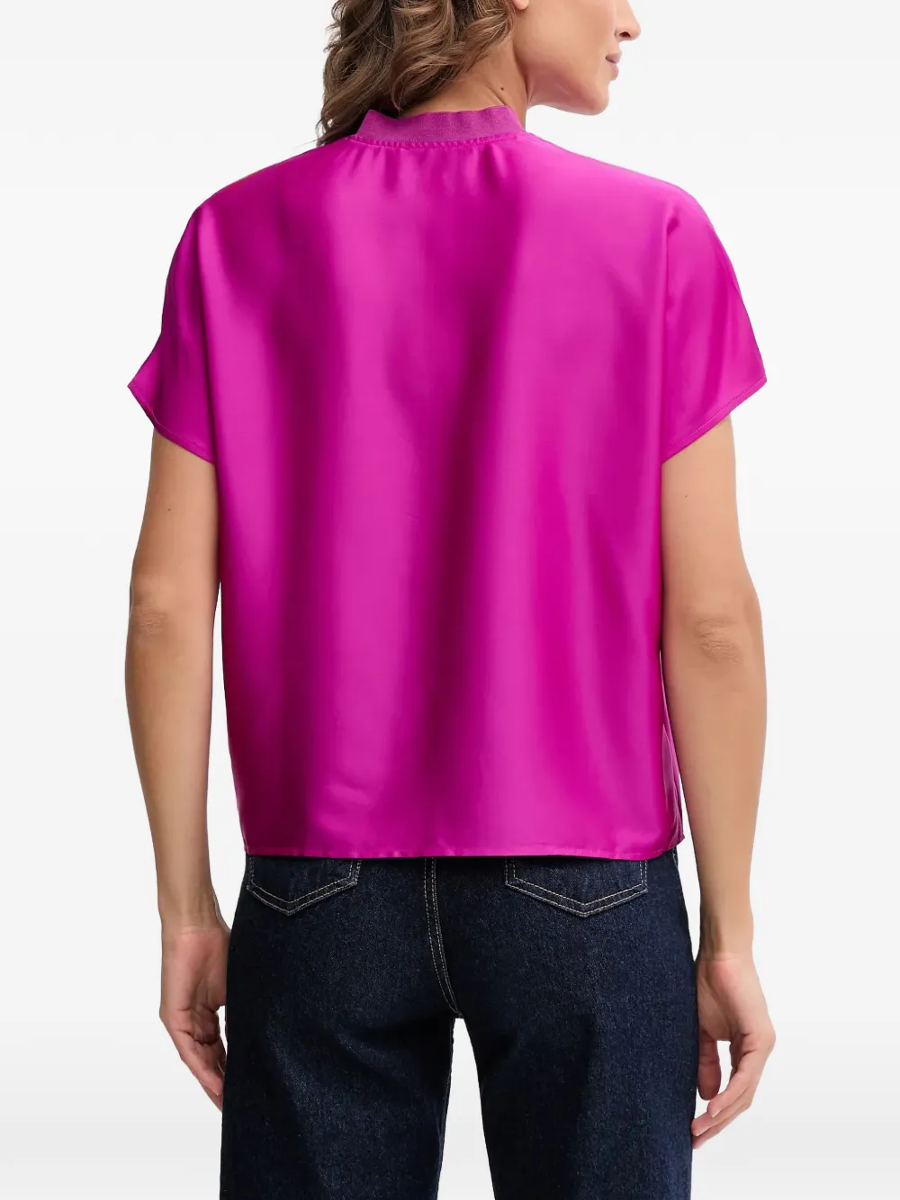  Joseph Ribkoff V-neck Top - Pink 