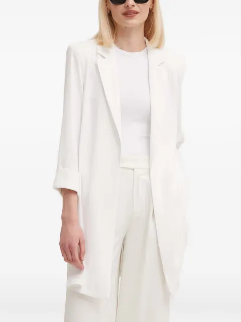 Joseph Ribkoff notch collar cuffed sleeves top