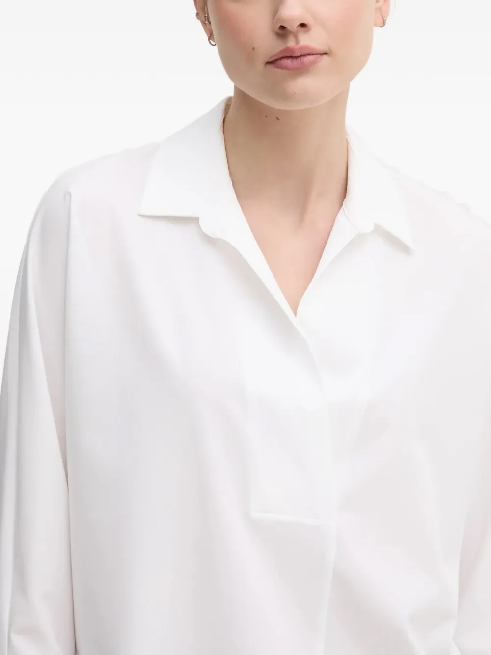 Joseph Ribkoff Blouse met V-hals Wit